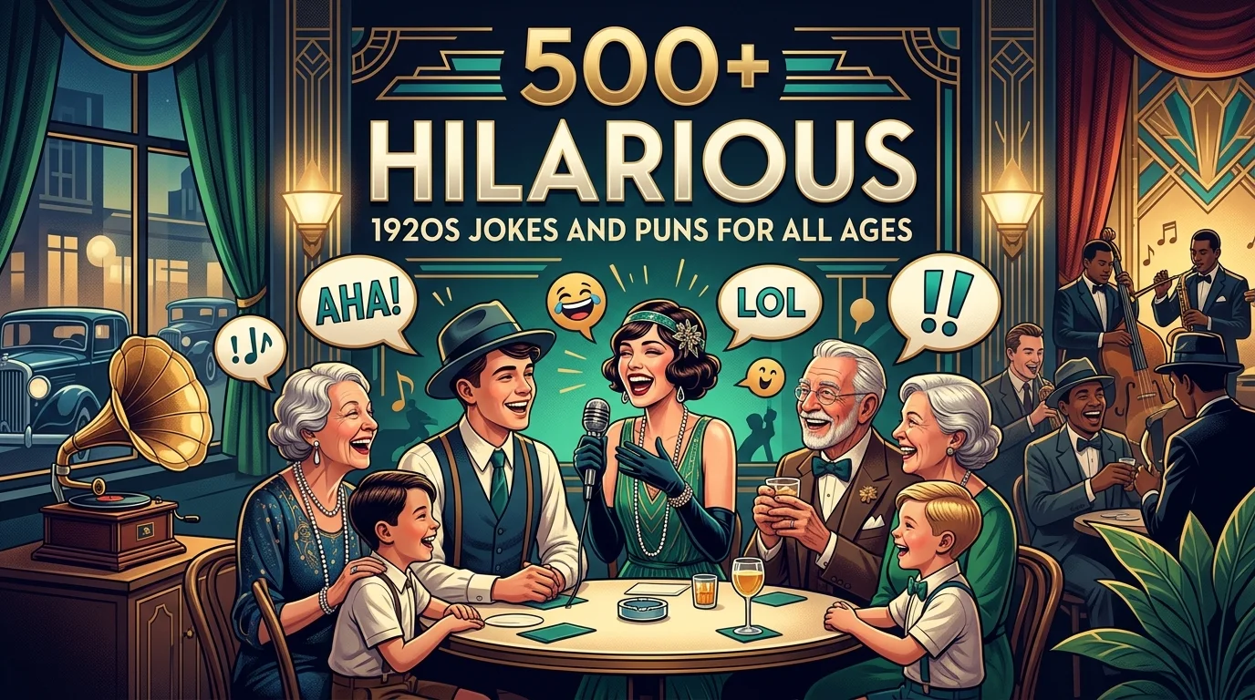 1920S Jokes and Puns
