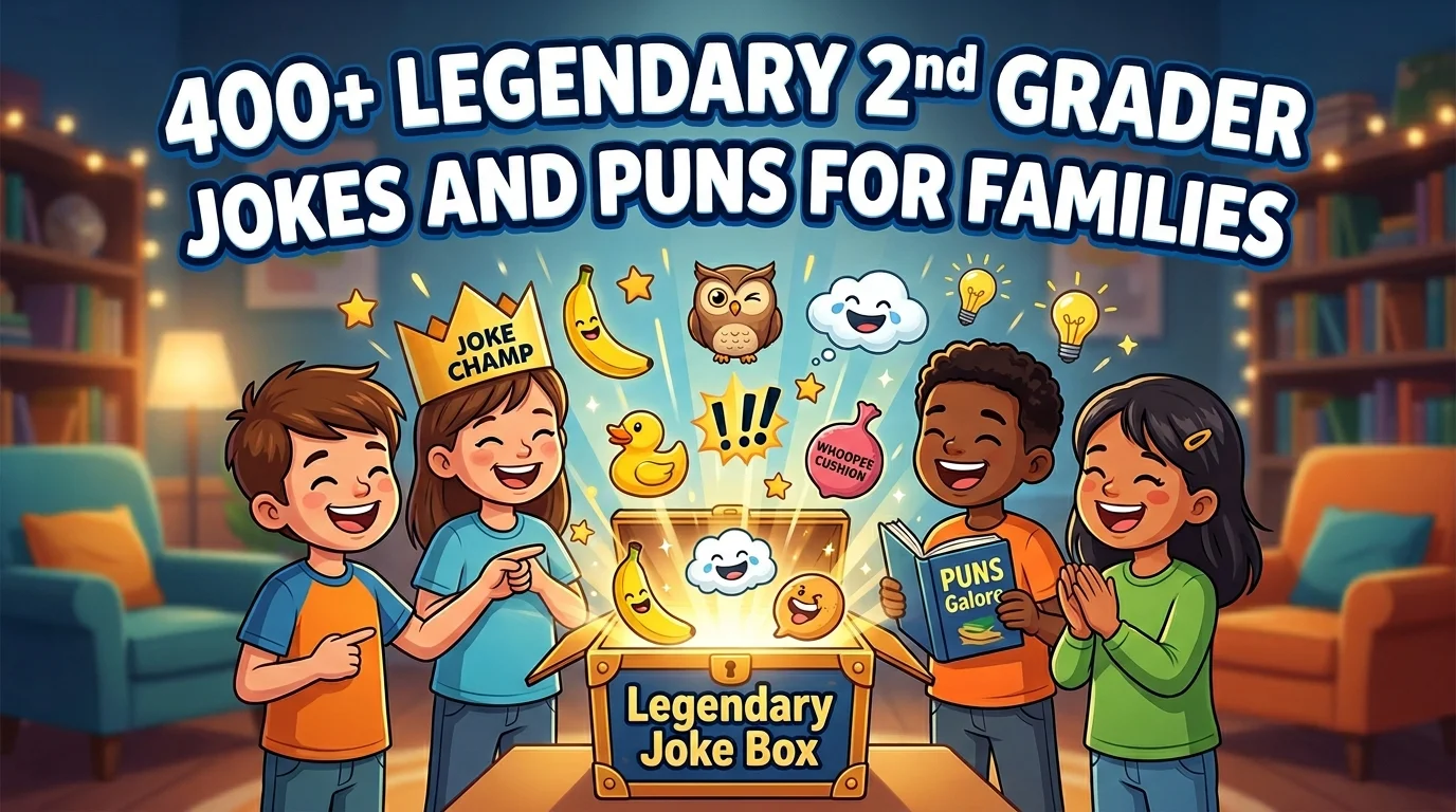 2nd Grader Jokes and Puns