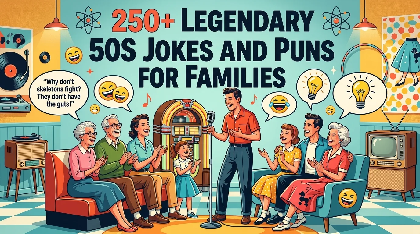 50S Jokes and Puns