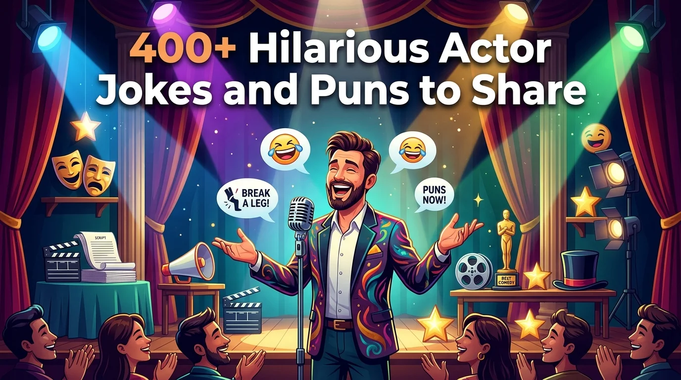 Actor Jokes and Puns