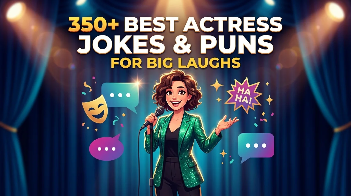 Actress Jokes and Puns