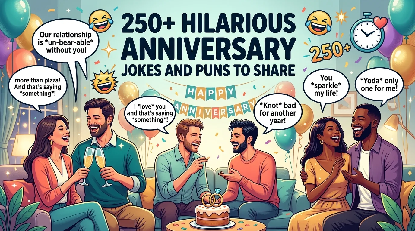 Anniversary Jokes and Puns