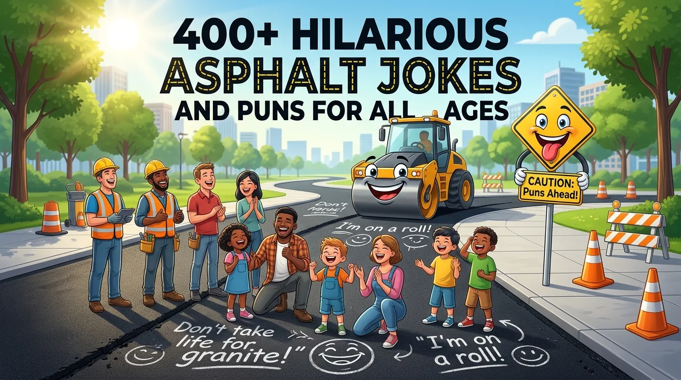 Asphalt Jokes and Puns