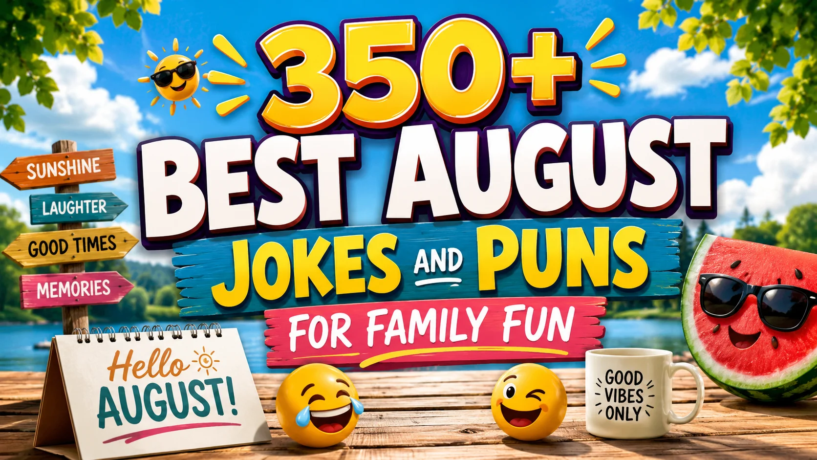 August Jokes and Puns