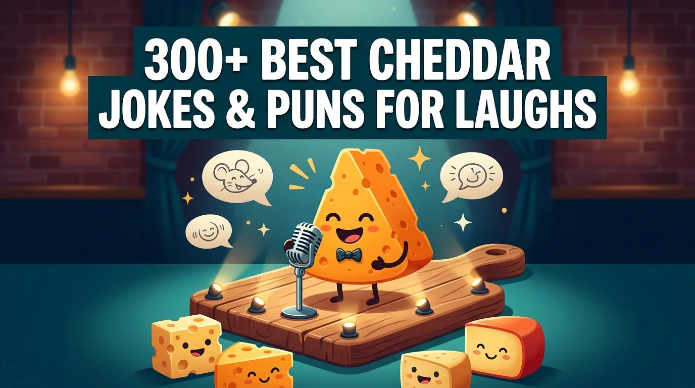 Cheddar Jokes and Puns