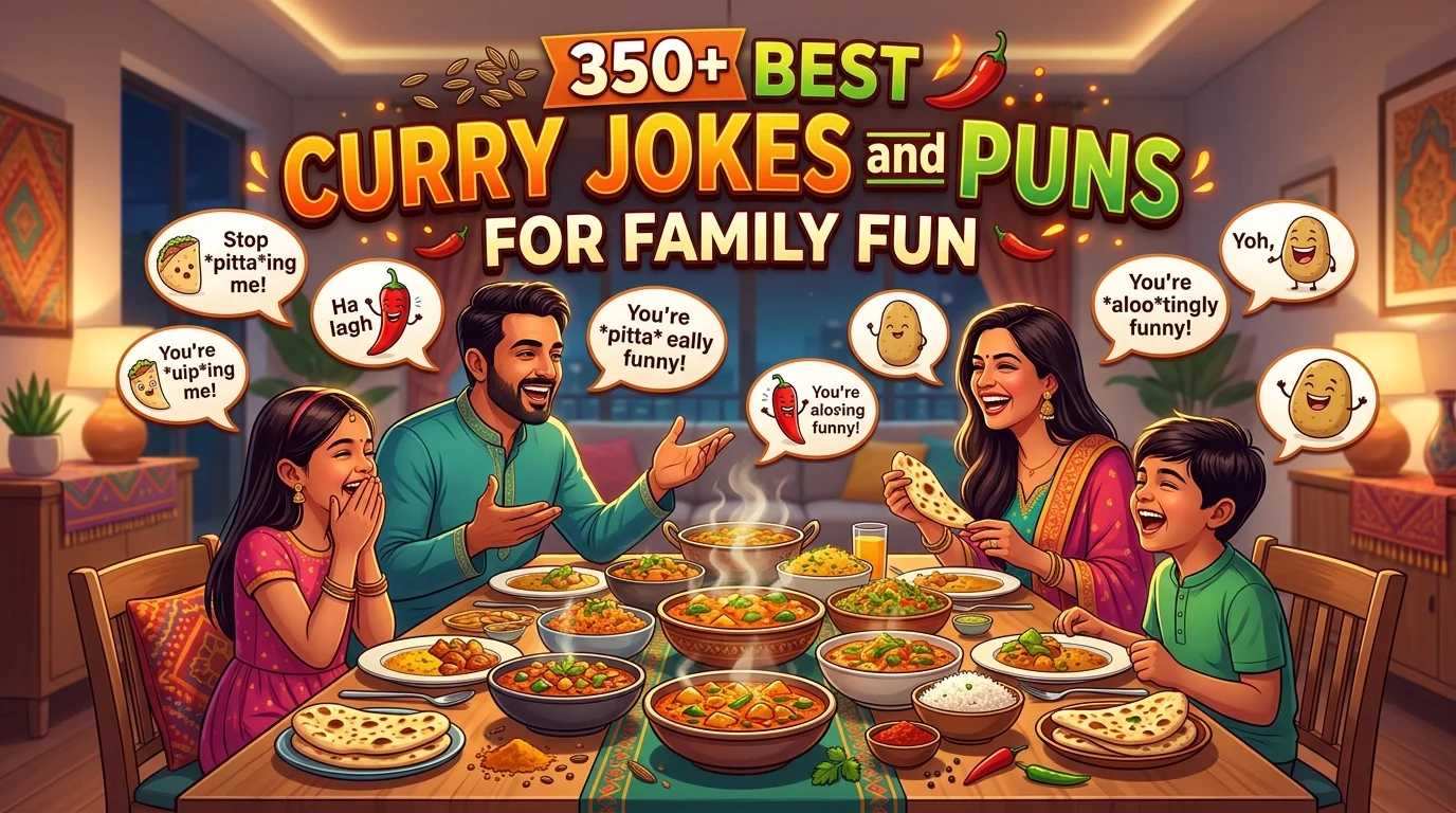 Curry Jokes and Puns