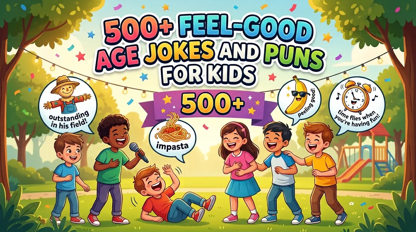 Good Age Jokes and Puns