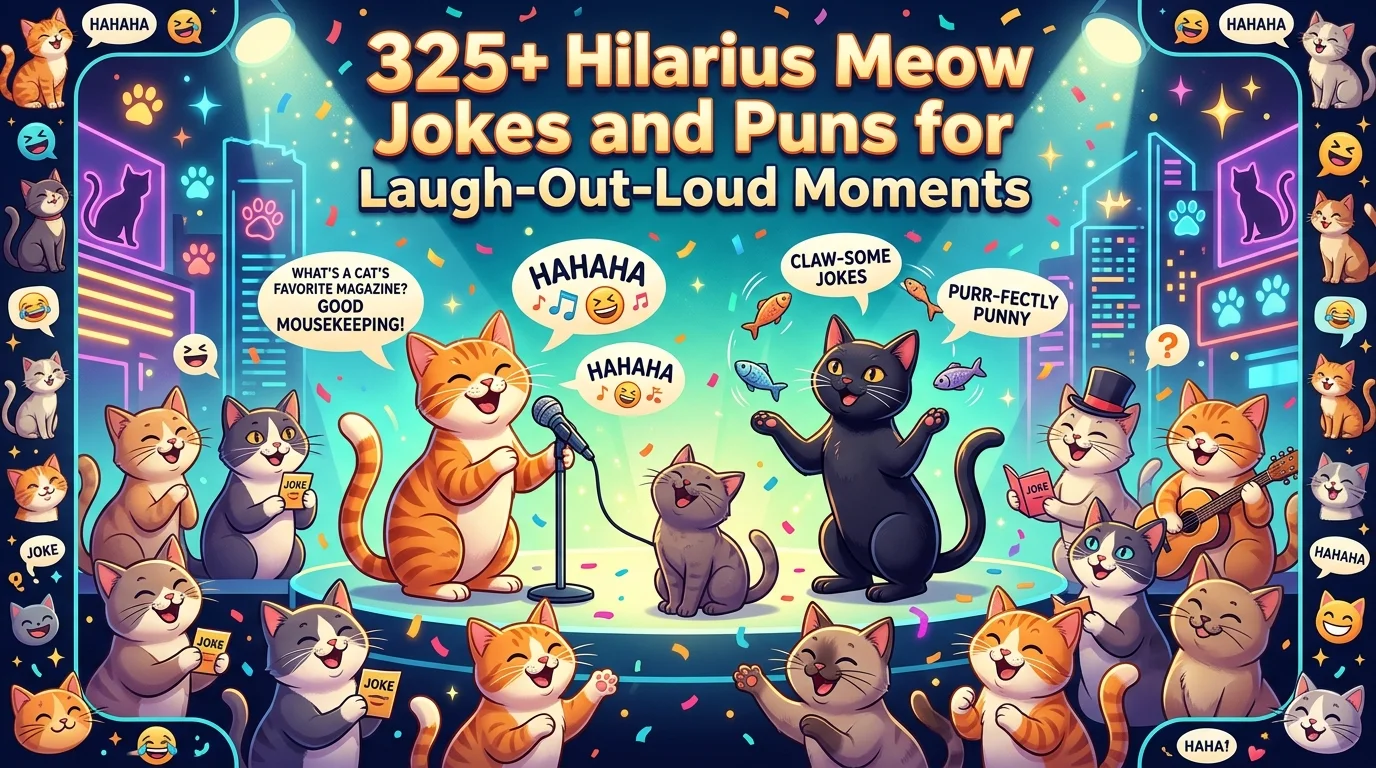 Meow Jokes and Puns