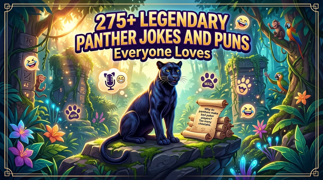 Panther Jokes and Puns