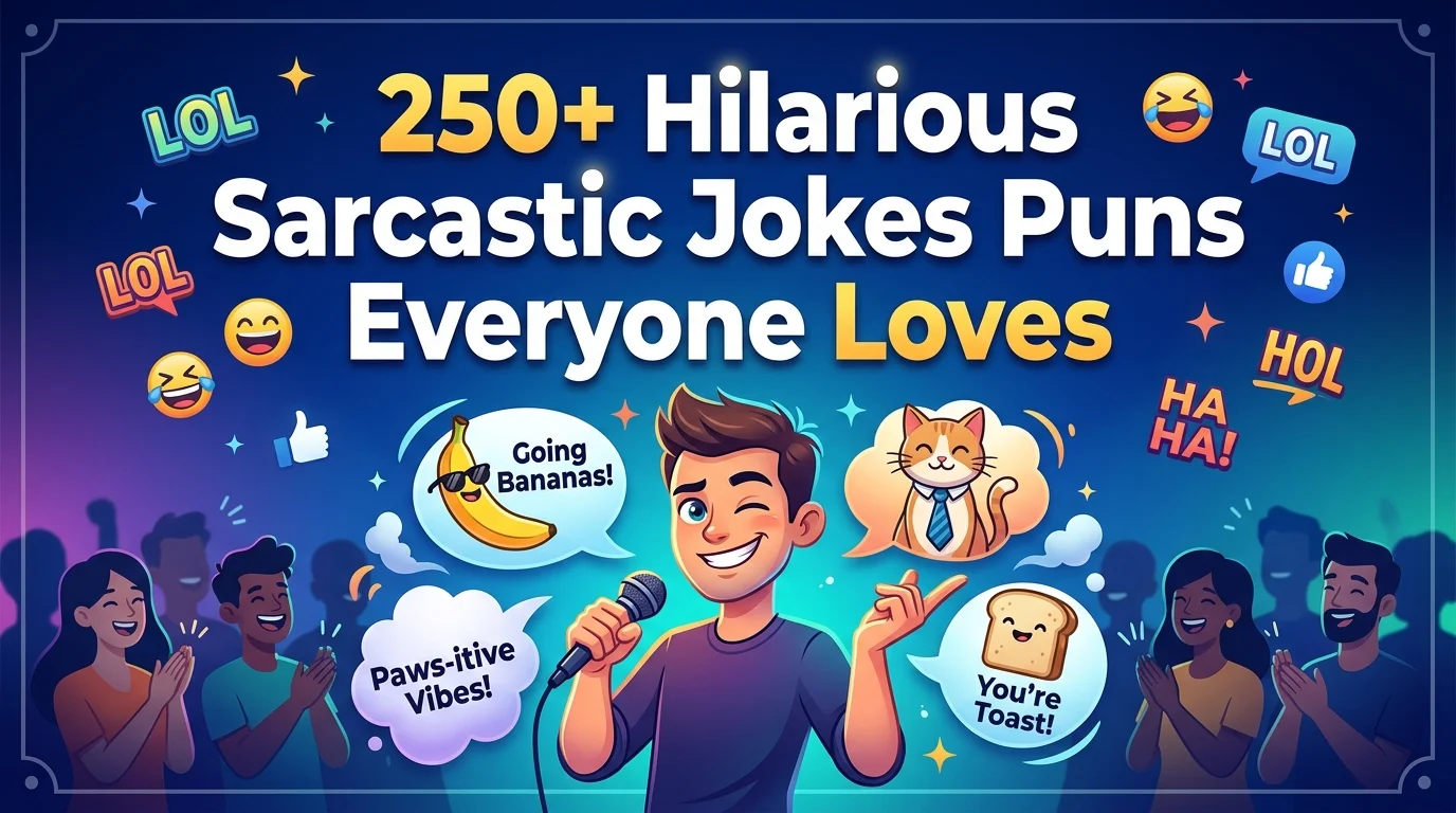 Sarcastic Jokes and Puns