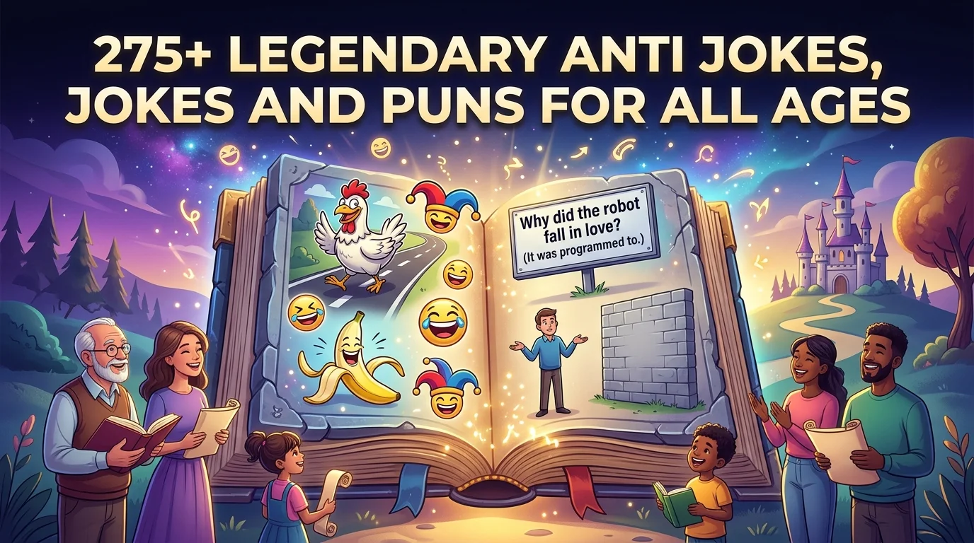 Anti Jokes Jokes and Puns