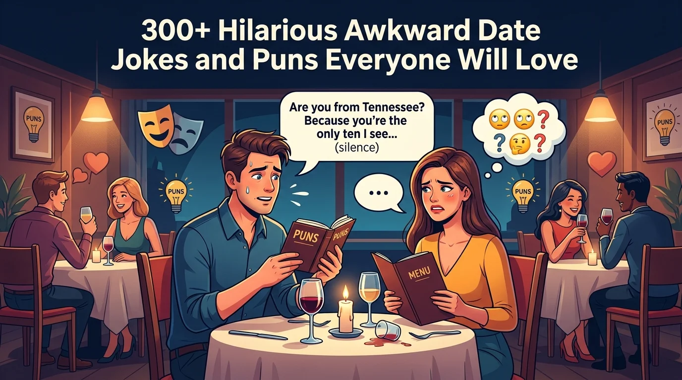Awkward Date Jokes and Puns