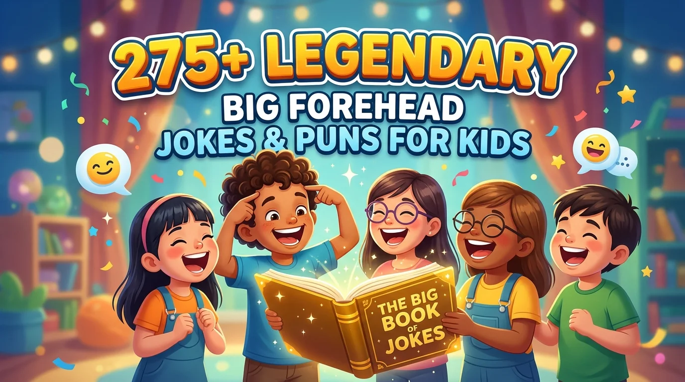 Big Forehead Jokes and Puns