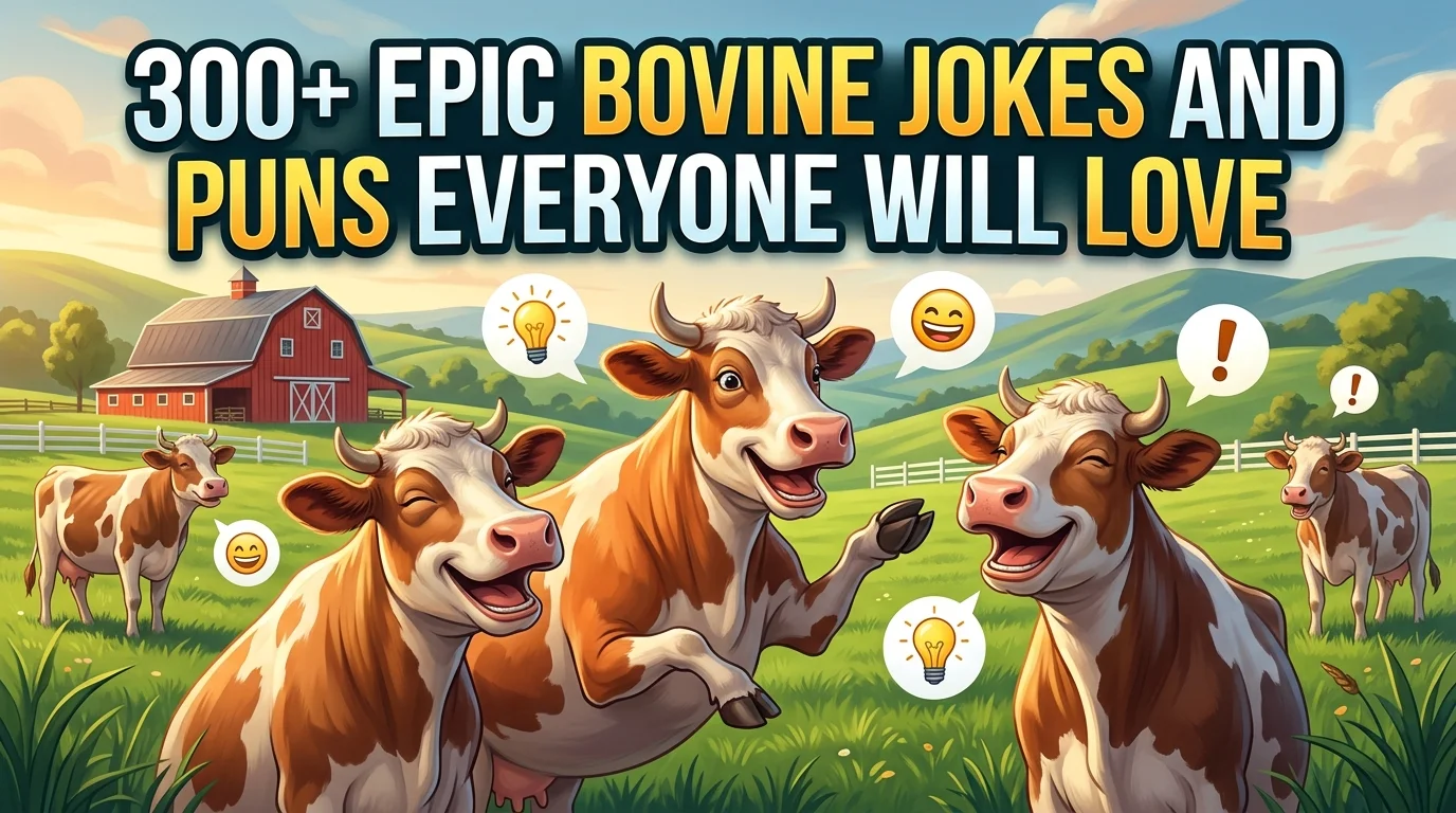 Bovine Jokes and Puns