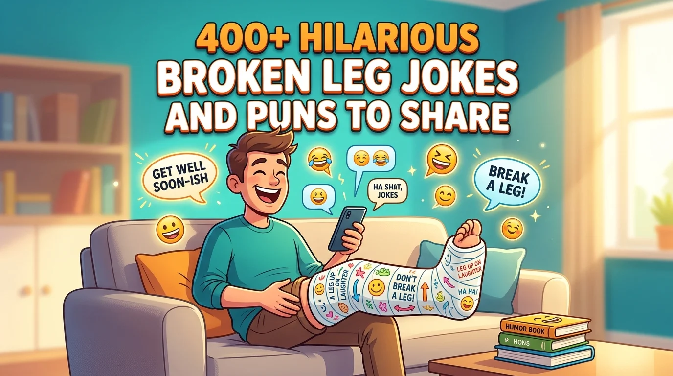 Broken Leg Jokes and Puns