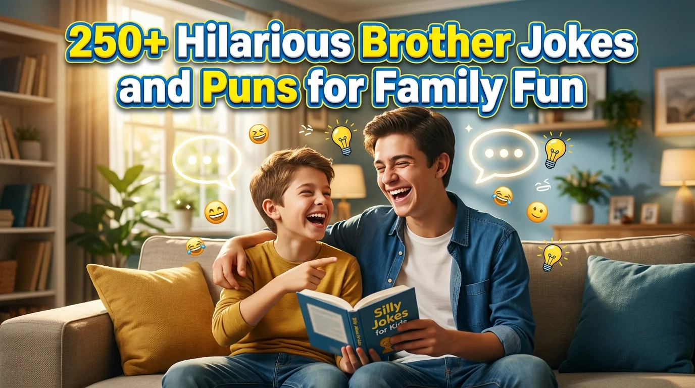 Brother Jokes and Puns