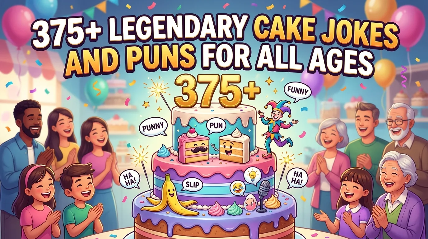 Cake Jokes and Puns