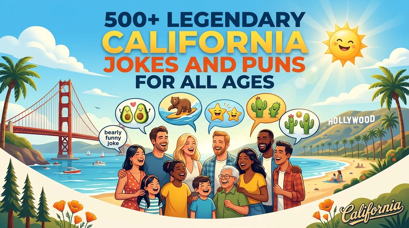 California Jokes and Puns