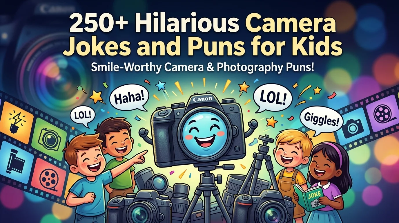 Camera Jokes and Puns