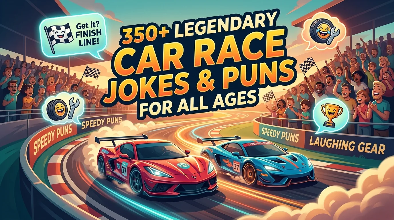 Car Race Jokes and Puns