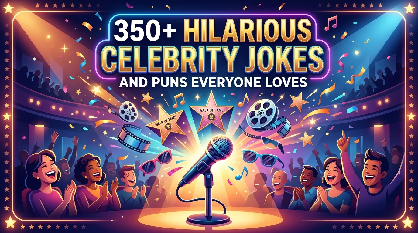 Celebrity Jokes and Puns