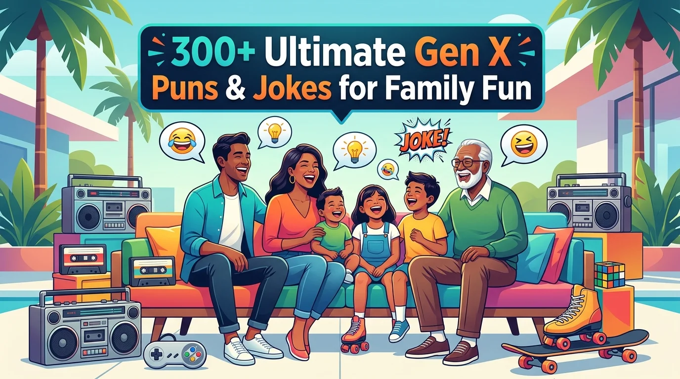Gen X Puns Jokes and Puns