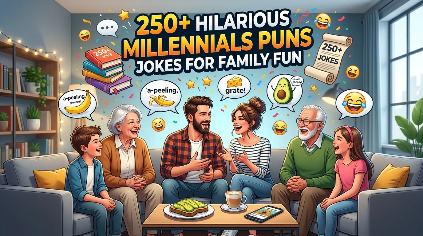 Millennials Puns Jokes