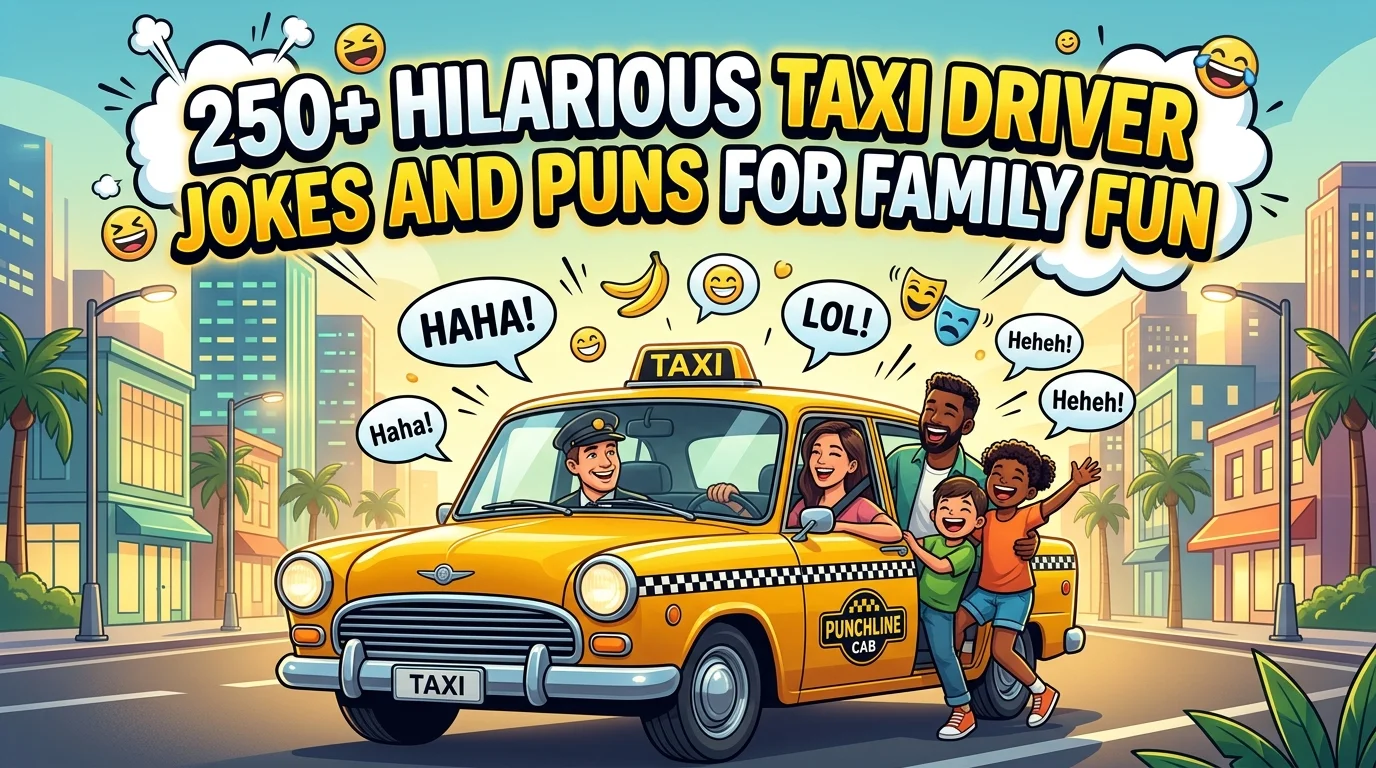 Taxi Driver Jokes and Puns