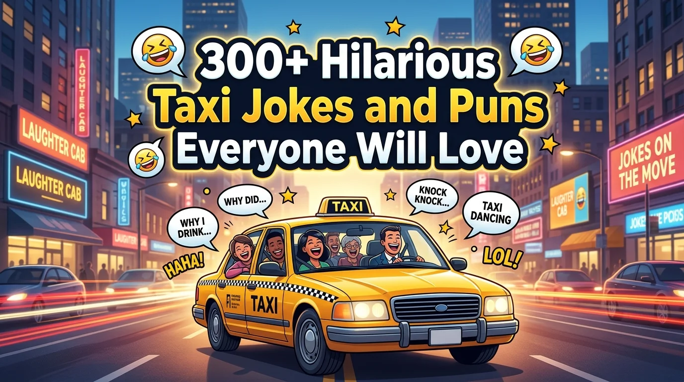 Taxi Jokes and Puns
